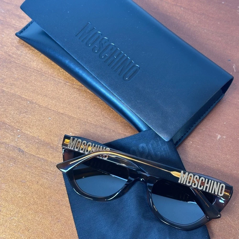 MOS147|S Black Cat Eye Sunglasses